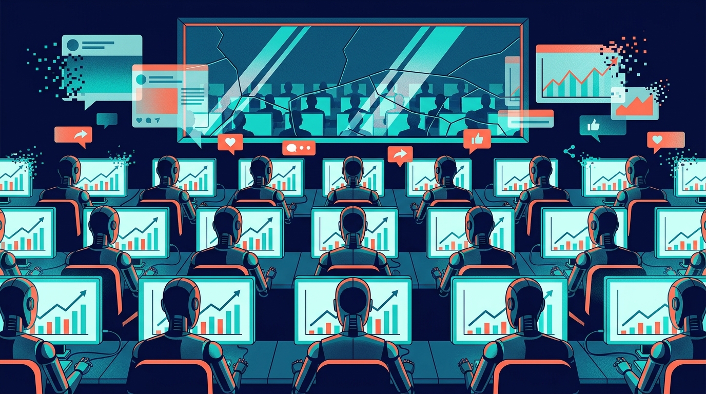 Polymarket’s Fake-Charts Army Proves Manufactured Authenticity Is Media’s Real Growth Business